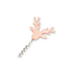 Rose Gold Reindeer Corkscrew -  Christmas - AC-Abbott Collection - Putti Fine Furnishings Toronto Canada