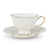  Cup & Saucer with Dot and Scallop, AC-Abbott Collection, Putti Fine Furnishings