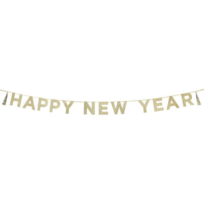 Say It With Glitter "Happy New Year" Banner, TT-Talking Tables, Putti Fine Furnishings