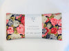 Olive Grey Liberty of London "Pink Rose" Lavender Eye Pillow