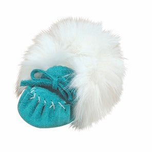  Baby Moccasin - Turquoise, ECI-Eugine Cloutier Inc., Putti Fine Furnishings