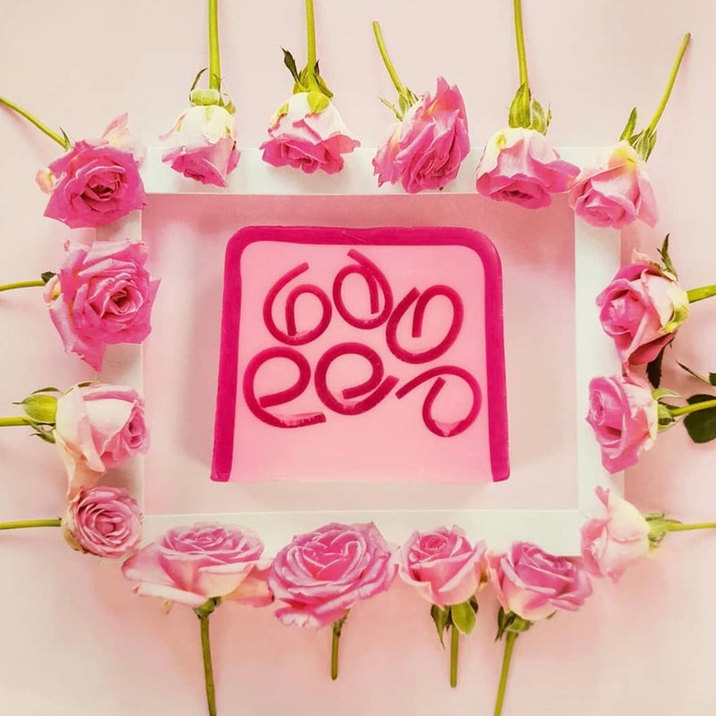 Bomb Cosmetics "Pink Pamper" Soap Slice | Le Petite Putti 