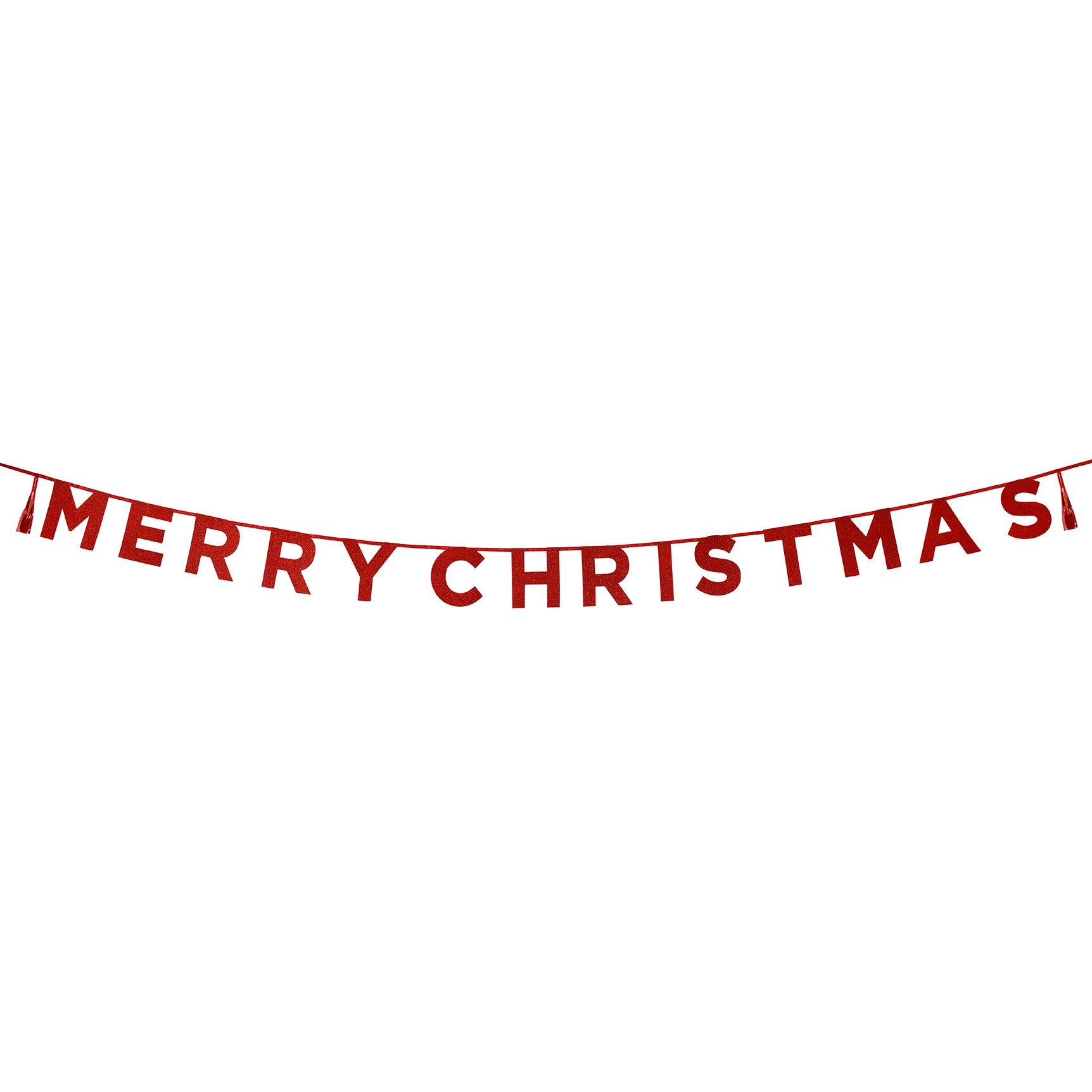 Merry Christmas Red Banner