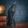 Perched Raven Candle