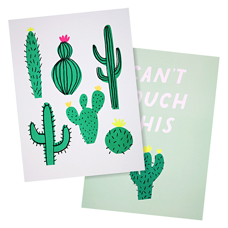  Meri Meri "Cactus" Art Print, MM-Meri Meri UK, Putti Fine Furnishings
