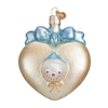 Old World Christmas Baby's First Glass Ornament - Blue Christmas Decorations - Old World Christmas - Putti Fine Furnishings Toronto Canada - 3
