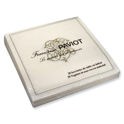 Francoise Paviot "Chiffres" Dinner Napkin - Gold, FP-Francoise Paviot, Putti Fine Furnishings