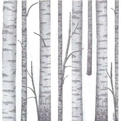 Francoise Paviot "Grey Forest" Dinner Napkin, FP-Francoise Paviot, Putti Fine Furnishings