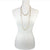 Champagne Fresh Water Pearls and Jasper Stones Long Necklace | Putti 