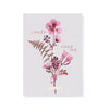 Pink Petals " Crazy Amazing" Greeting Card
