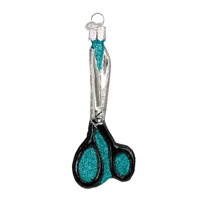 Old World Christmas Scissors Glass Ornament, OWC-Old World Christmas, Putti Fine Furnishings