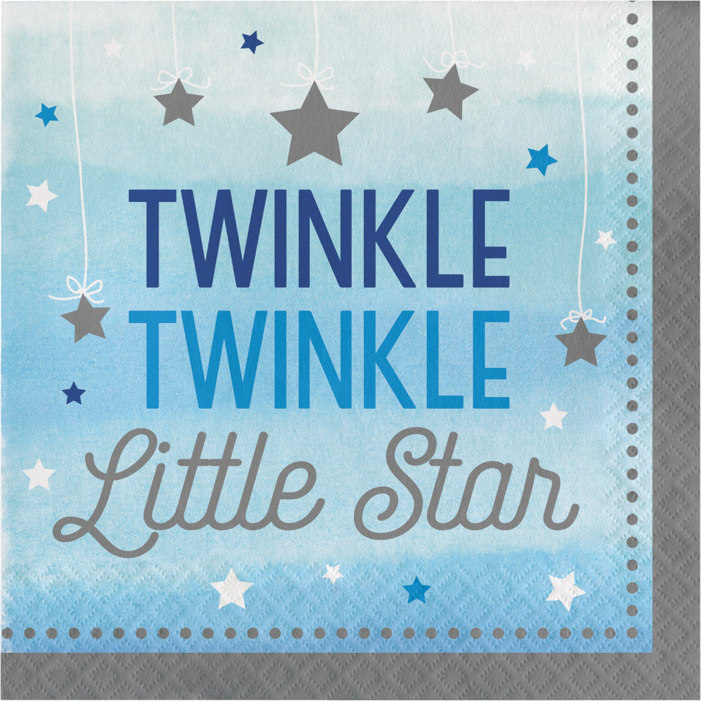  Twinkle Twinkle Little Star - Large Paper Napkins, CC-Creative Converting, Putti Fine Furnishings