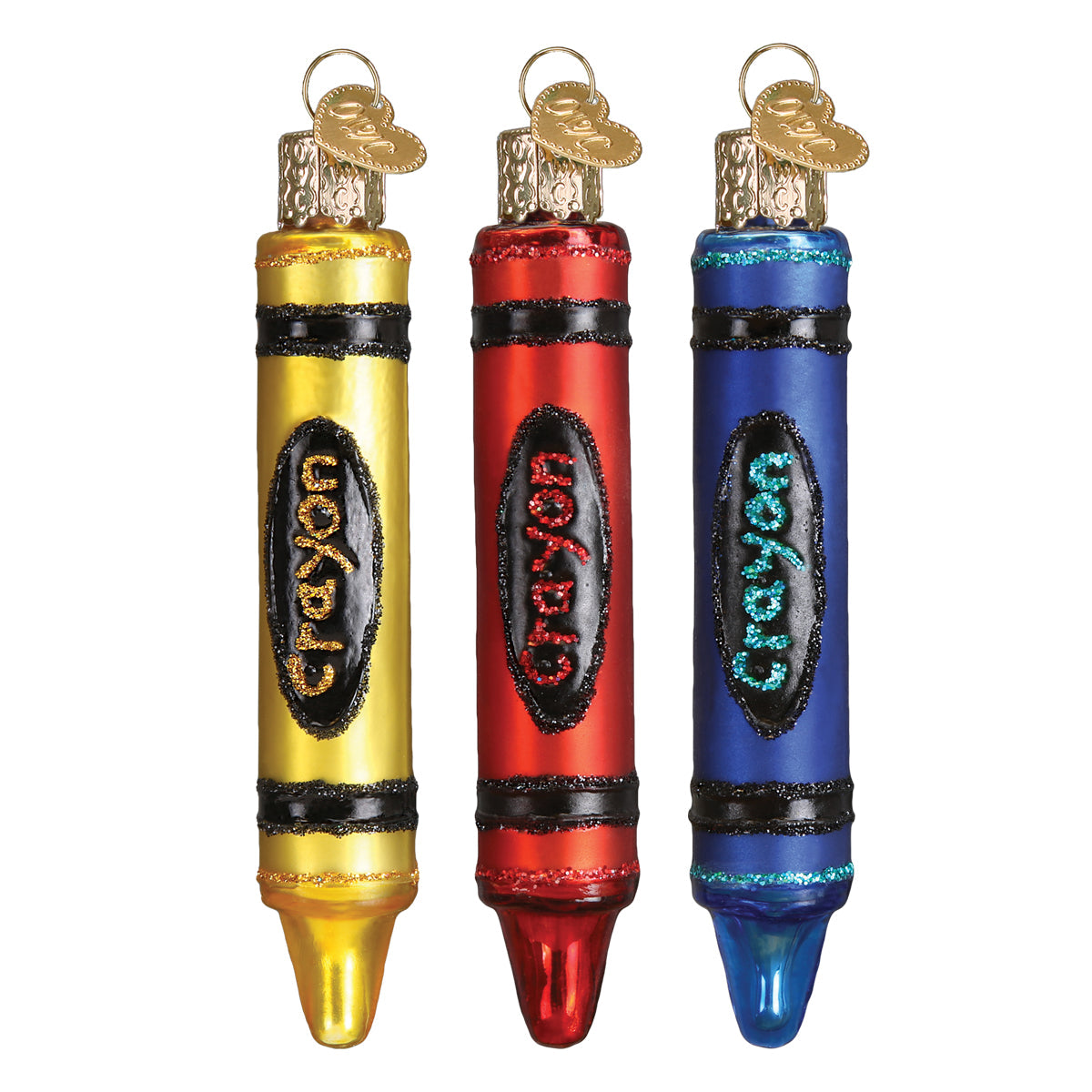 Old World Christmas Crayon Ornament | Putti Christmas Decorations Canada 