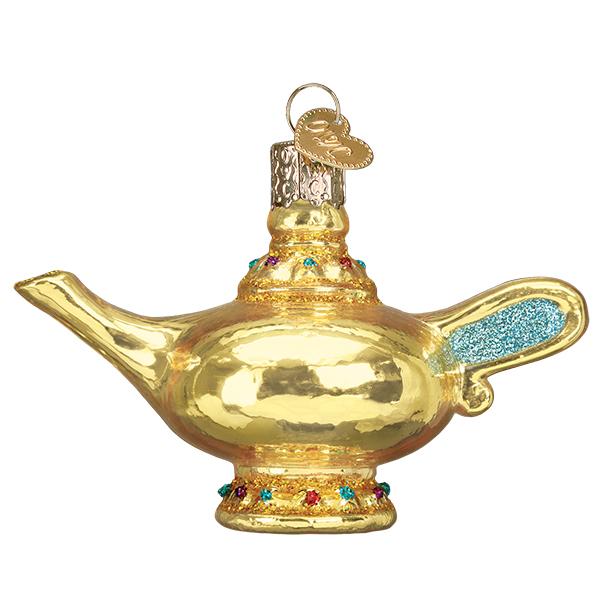 Old World Christmas Magic Lamp Ornament | Putti Christmas Decorations 