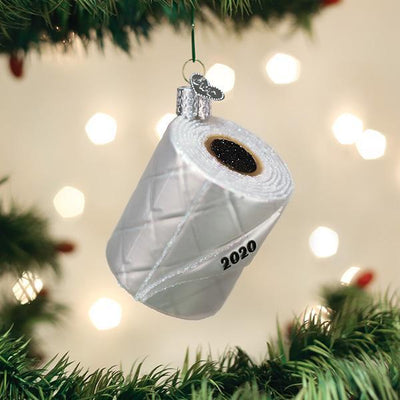 Old World Christmas 2020 Toilet Paper Christmas Ornament
