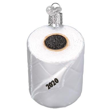 Old World Christmas 2020 Toilet Paper Christmas Ornament
