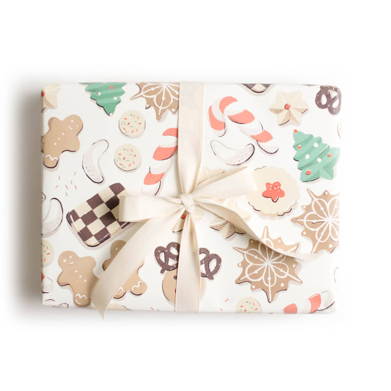 Christmas Cookie Wrapping Paper Roll