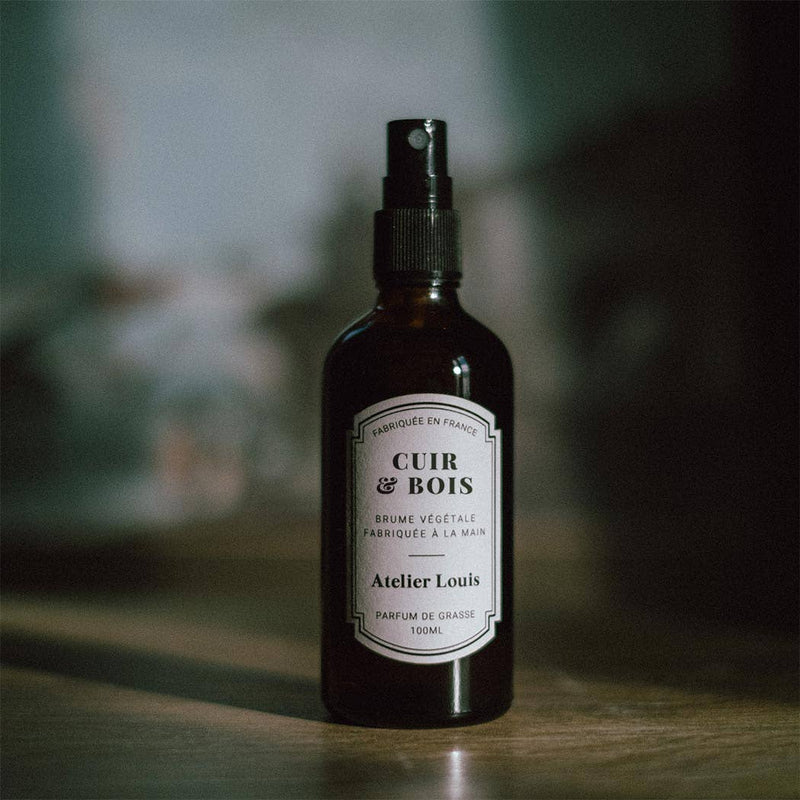 Atelier Louis Leather & Wood Candle Room Spray