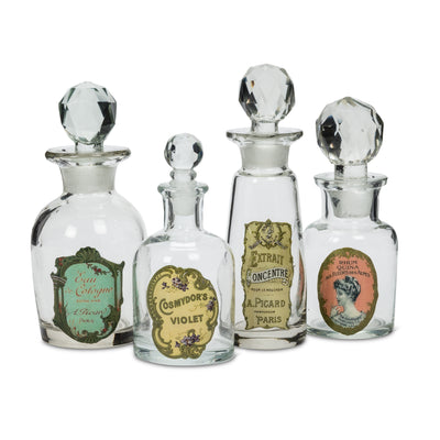 Small Bottle Eau De Cologne, AC-Abbott Collection, Putti Fine Furnishings