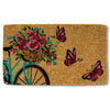 Butterfly & Bike Doormat | Putti Fine Furnishings Canada