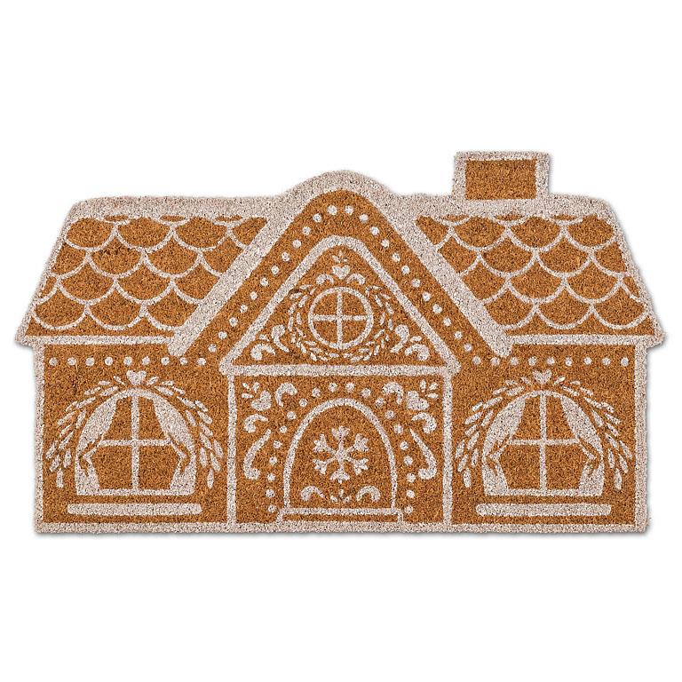 Gingerbread House Doormat | Putti Christmas Canada