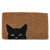 Peeking Cat Doormat, AC-Abbott Collection, Putti Fine Furnishings