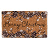 Pinecone “Merry Christmas” Doormat