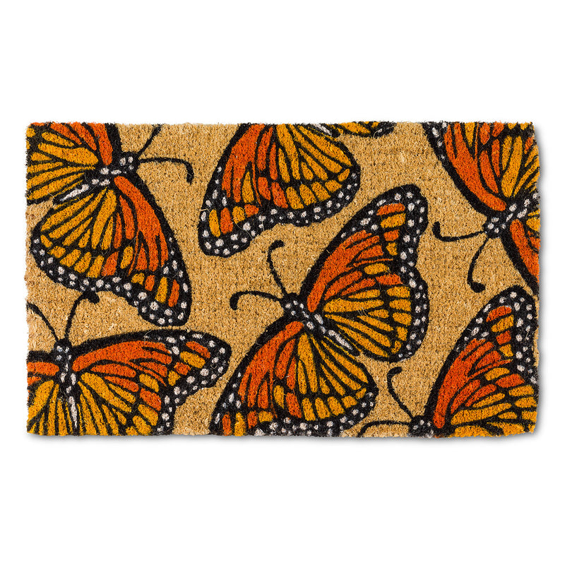 Multi Monarch Doormat | Putti Fine Furnishings Canada 