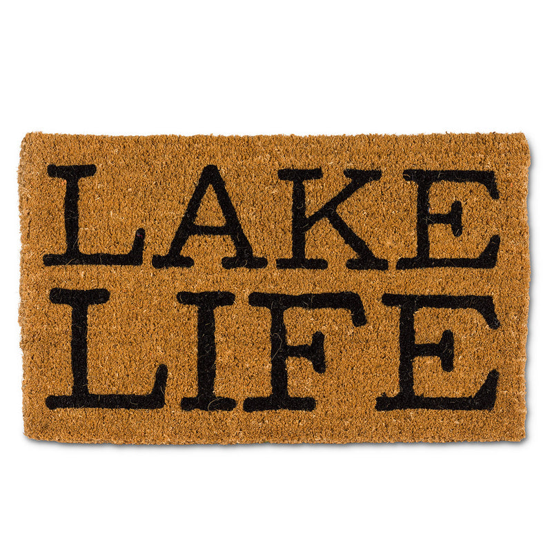 Lake Life Doormat | Putti Fine Furnishings Canada 