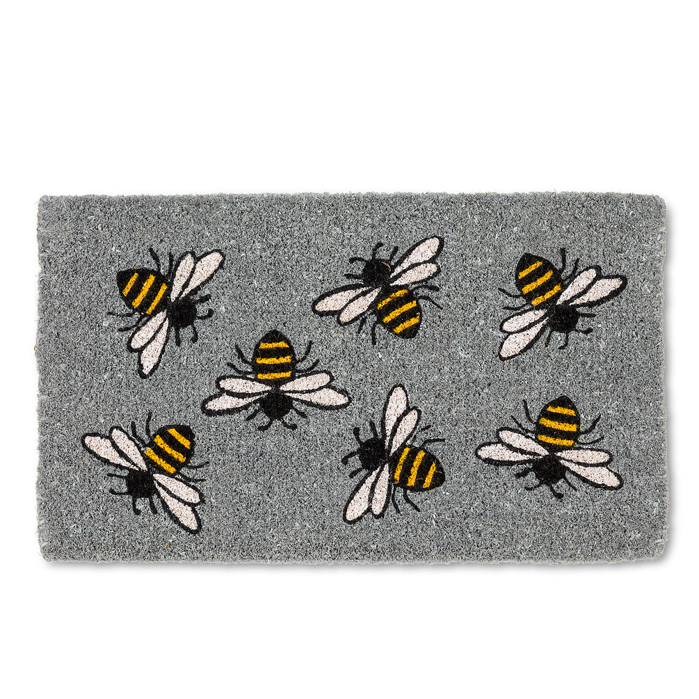 Buzzing Bee Doormat  | Putti Fine Furnishings Toronto Canada