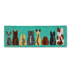 Row of Cats Small Balcony Doormat | Putti Fine Furnishings Canada