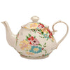 Shabby Rose Cream Teapot | Putti Fine Furnishings Canada