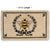  Bee in Crest Doormat - Extra Large, AC-Abbott Collection, Putti Fine Furnishings