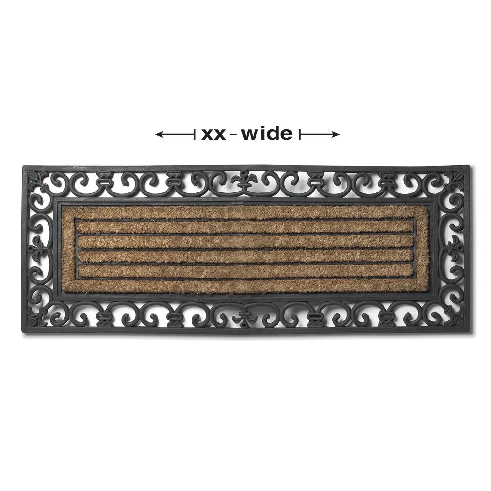 Grill Double Doormat with Border | Putti Fine Furnishings 