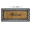 Welcome Double Doormat - Extra Large, AC-Abbott Collection, Putti Fine Furnishings