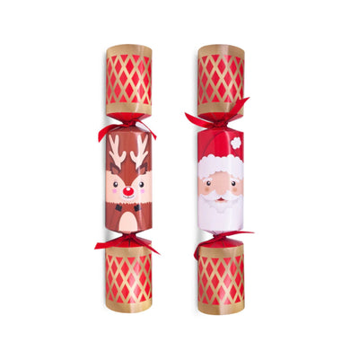 Santa and Reindeer Christmas Crackers