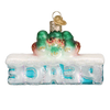 Old Word Christmas Peace Glass Ornament, OWC-Old World Christmas, Putti Fine Furnishings