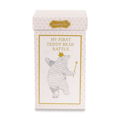 "My First Teddy" Rattle - Pink