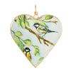 Chickadee Heart Ornament