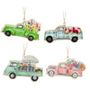 Large Floral Truck Ornament
