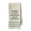 Dry Wit Towel - Yes