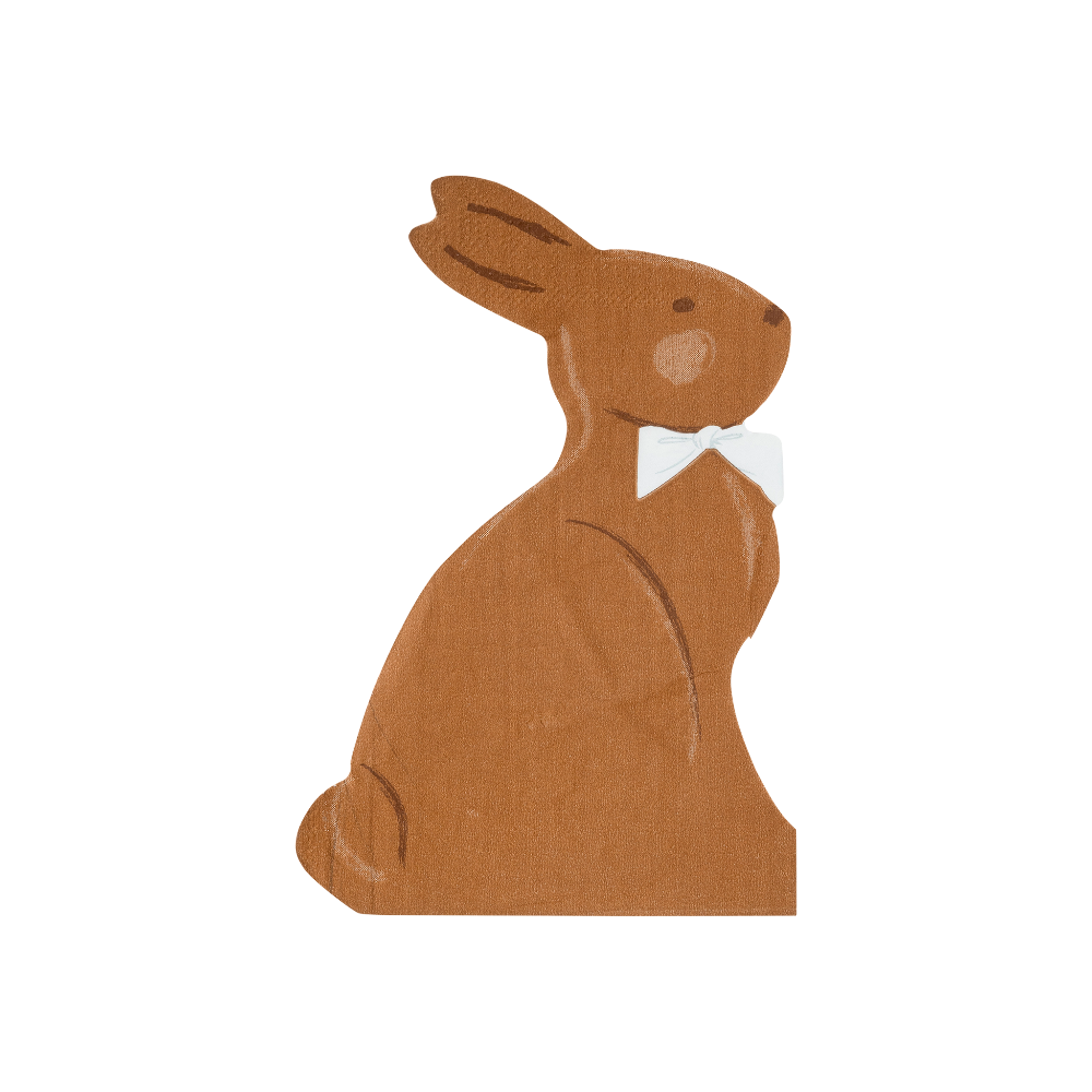 My Mind's Eye Chocolate Bunny Paper Napkins | Putti Easter Celebrations 