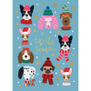 Christmas Dogs Boxed Greeting Cards | Putti Christmas Celebrations