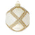 Rhinestone Ivory and Gold Glass Ball Ornament | Putti Christmas Celebrations 