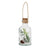 Glass Bottle with Snowy Sprig Ornament | Putti Christmas Canada