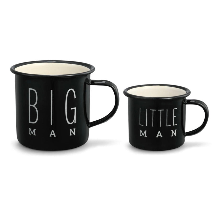 Big Man & Little Man Camper Mug Set