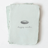 Handmade Paper Robin's Nest "Happy Easter" Egg Card Box Set of 5 | Putti