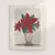 Red Poinsettia Swedish Cloth