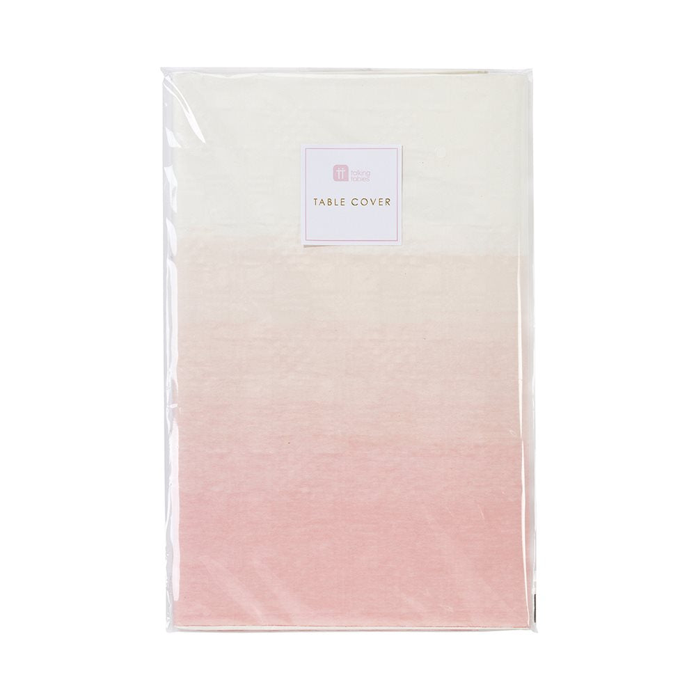  "We Heart Pink" Paper Tablecover, TT-Talking Tables, Putti Fine Furnishings