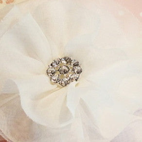  Miss Rose Sister Violet Flower Diamante Buttons, MRSV-Miss Rose Sister Violet, Putti Fine Furnishings